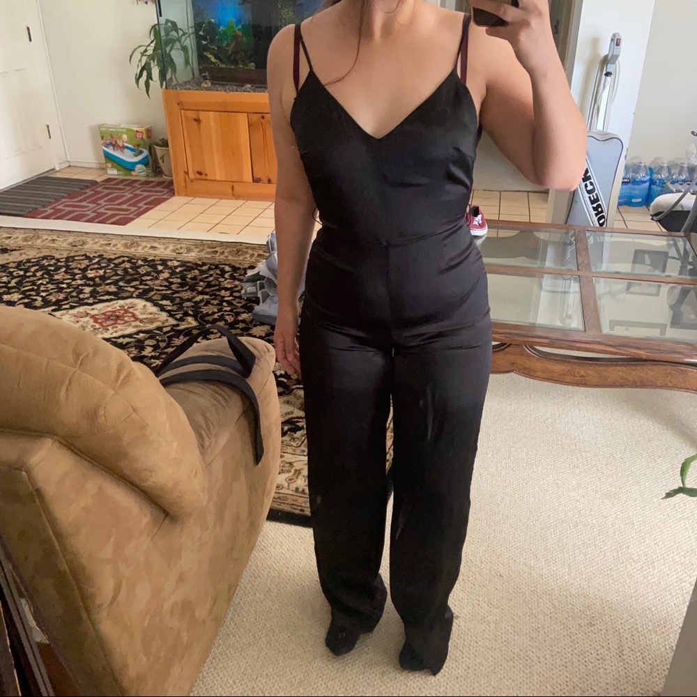 Satin romper